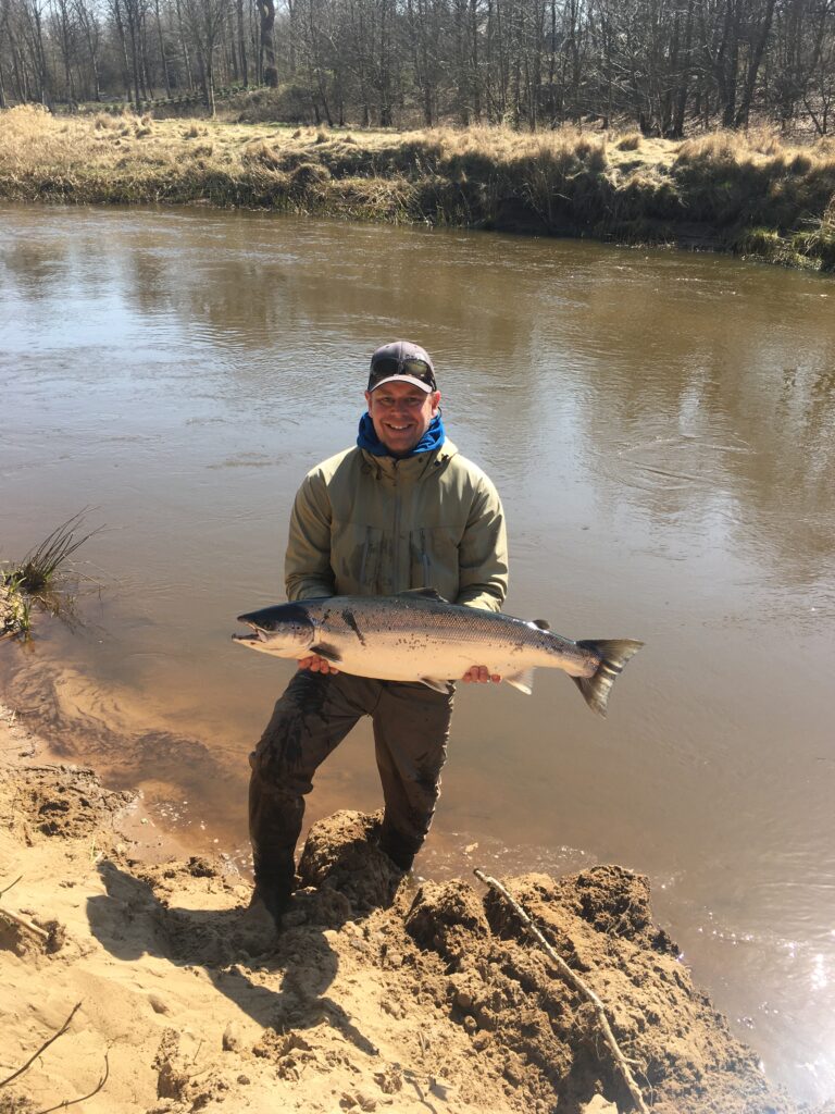 Skjern Å 18. april 8,5 kg & 92 cm